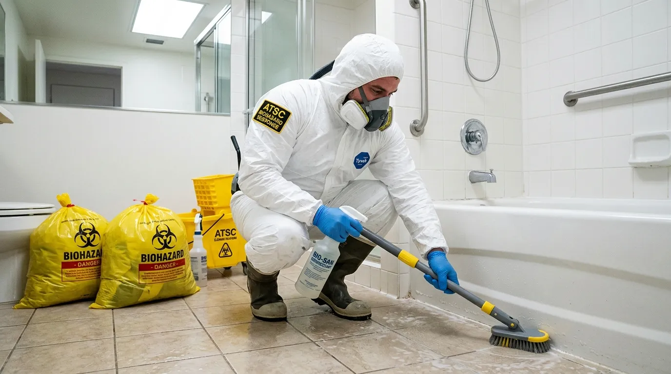 Decontamination equipment deployed for Blood Cleanup in Halawa Heights
